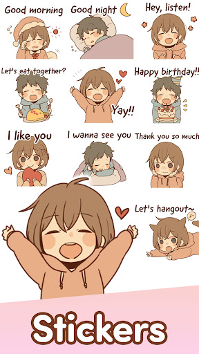 Android application Emoji Stickers Feelings screenshort