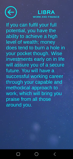 HoroScopeX - horoscope for you Screen 2