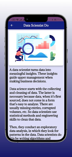Learn Data Science Screen 3