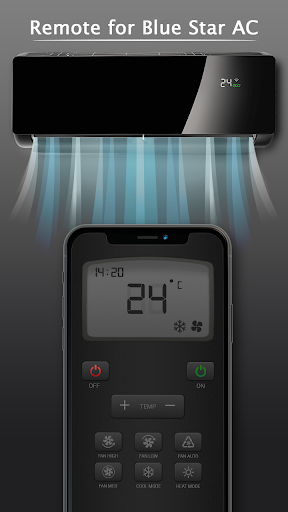 Android application Remote for Blue Star AC screenshort