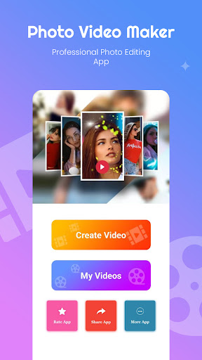 Android application Photo Video Maker With Music screenshort