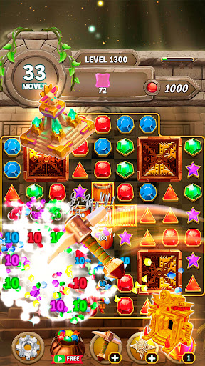 Jewel Raider: Temple Match 3 screenshot 5