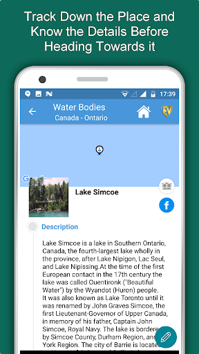 World Water Bodies Travel & Ex Screen 3