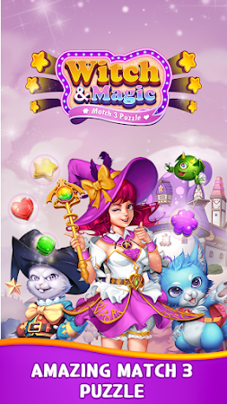 Game screenshot Witch & Magic: Match 3 Puzzle mod apk