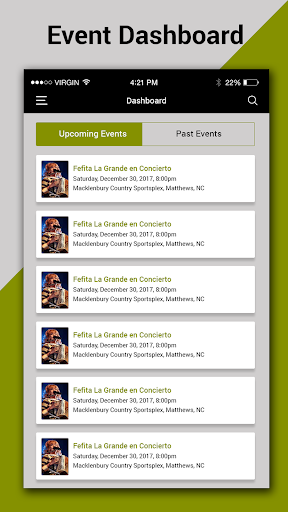 Vtixonline Check-In Screen 2
