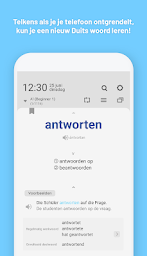 WordBit Duits (leer via je vergrendelscherm)