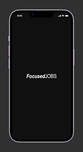 Android application FocusedJOBS screenshort