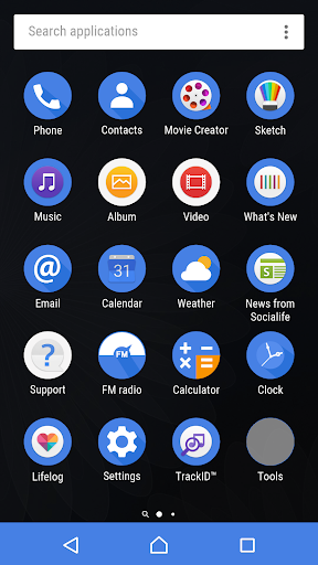 Six - [Xperia] Screen 3