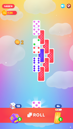 Domino Dice 3D - Screenshot 2