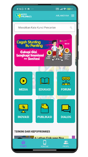 KEPO PROMKES Screen 2