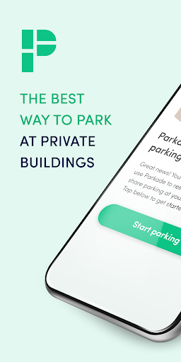 Android application Parkade: Park at your building screenshort