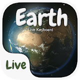 Earth Rotating Live Keyboard icon