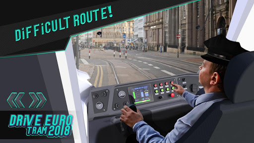 Android application Drive Euro Tram 2022 screenshort