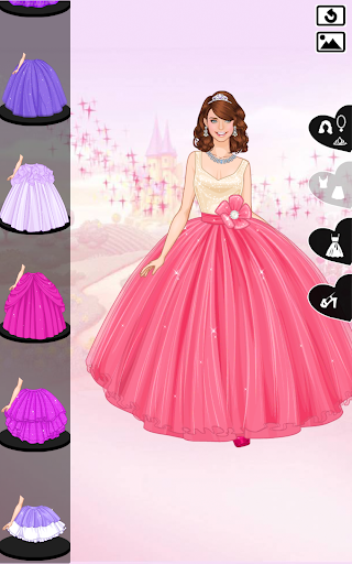 Purple princess dress up 1.2.3 screenshots 4