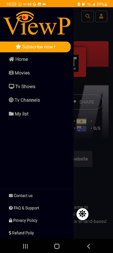 Android application ViewP screenshort