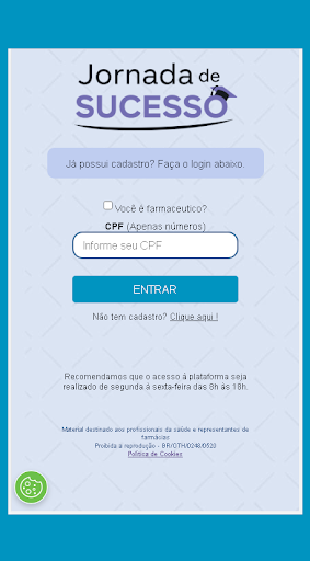 Android application Jornada de Sucesso screenshort