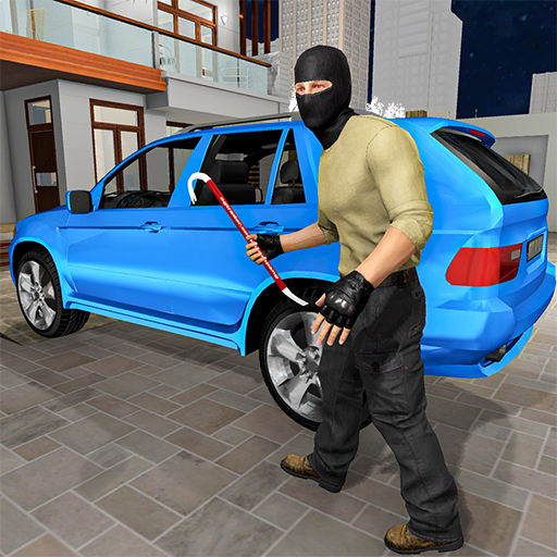 Car Thief Simulator Games 3D Logo