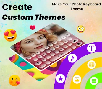 Photo Keyboard Themes & Fonts