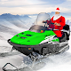 Santa Atv Snow Bike Racing