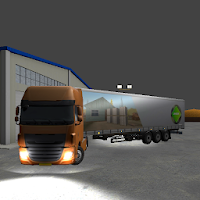 Night Truck 3D: Factory Parkin
