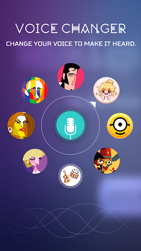 Android application Crazy Mic - Voice changer screenshort