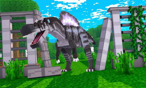 Dinosaur Jurassic Mod for MCPE Screen 2