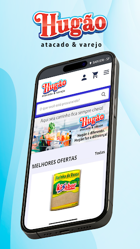 Android application Hugão Atacado e Varejo screenshort