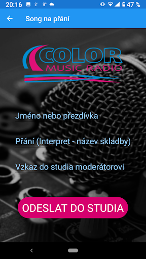 Color Music Radio Screen 3