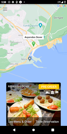 Aspendos Dover Restaurant Screen 2