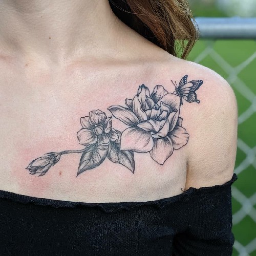 Flower Tattoo Design Screen 3