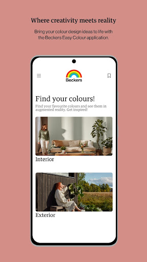 Android application Beckers Easy Colour screenshort