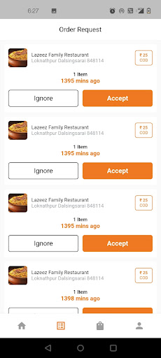 Gozaanu: Delivery Boy App Screen 2