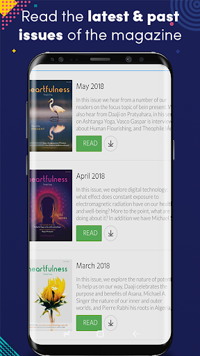Android application Heartfulness eMagazine screenshort