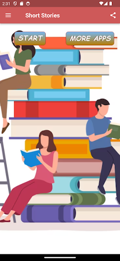 Android application Interesting short stories screenshort