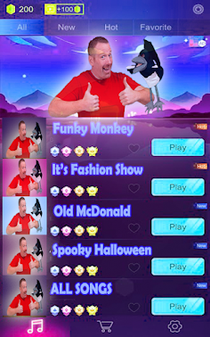 Steve and Maggie Neon Tiles - Screenshot 1