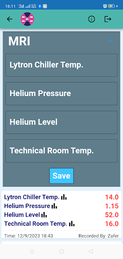 Medical Device Monitoring Screen 2