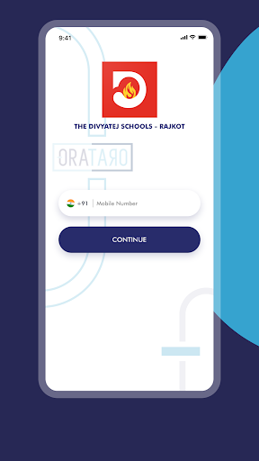 Android application The Divyatej Schools - Rajkot screenshort