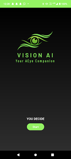 Android application Vision AI screenshort