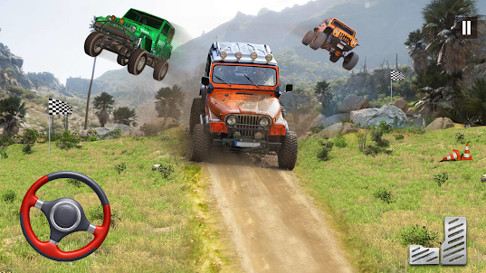 Jeep Racing Offroad Rally Race