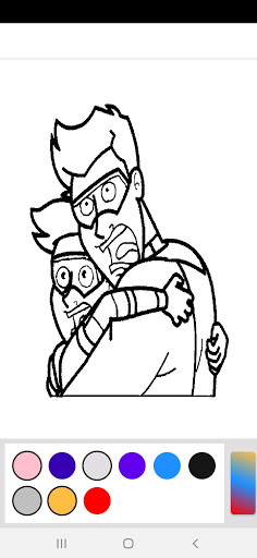 Henry Danger Coloring Game