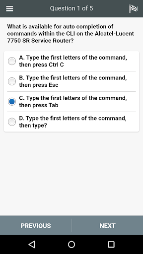4A0-100 All-in-One Exam Screen 2