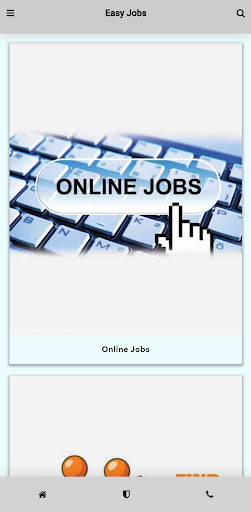 Android application Easy Jobs screenshort
