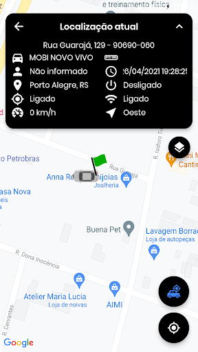 Lima Rastreamento Screen 2