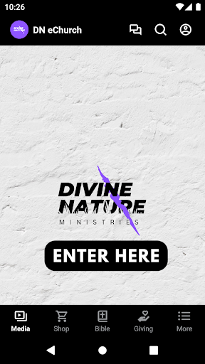 Android application Divine Nature eCommunity screenshort