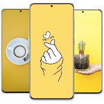 Cover Image of Descargar Yellow Wallpaper HD Aesthetic 1.1.1 APK