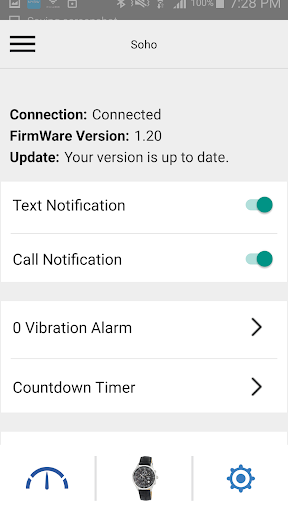 NYSW Analog Smartwatch Screenshot 2 - AppWisp.com