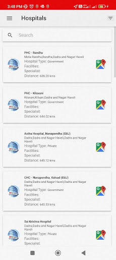 Android application UT Citizen screenshort