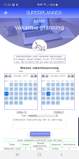 Superplanner Screen 2