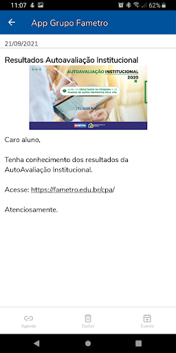 App Grupo Fametro Screen 3