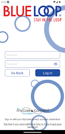 Android application BlueLoop screenshort